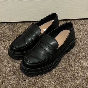 A new day black loafers